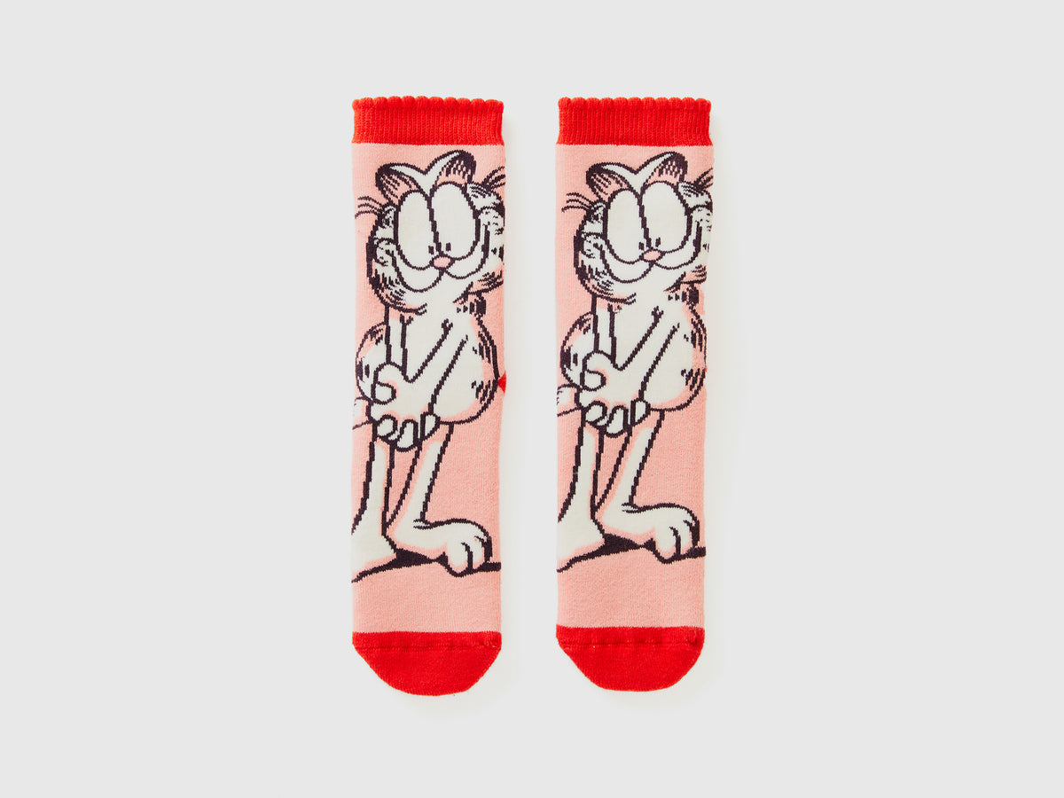 Calzini antiscivolo Garfield ©2024 by Paws, Inc.