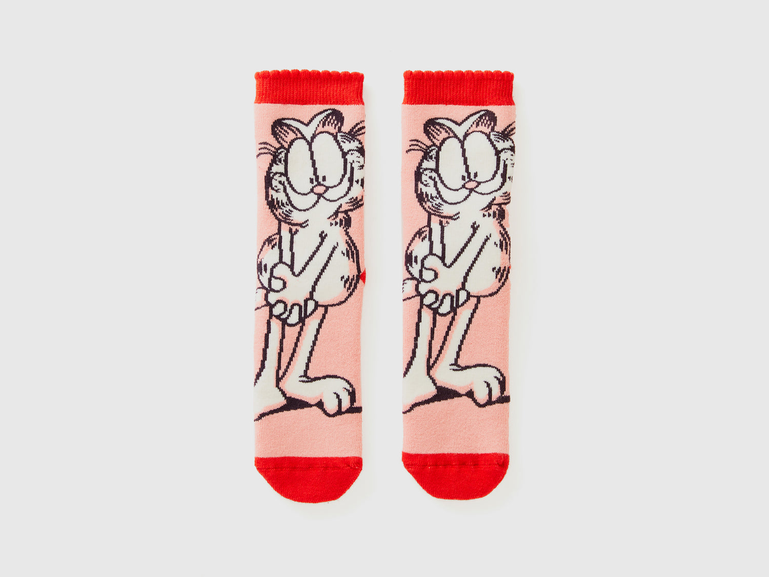 Calzini antiscivolo Garfield ©2024 by Paws, Inc. da bambino rosa | Benetton Outlet