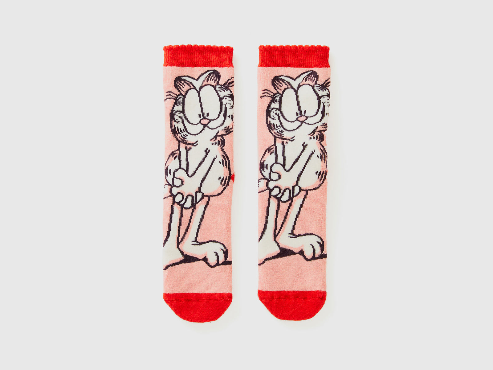 Calzini antiscivolo Garfield ©2024 by Paws, Inc. da bambino rosa | Benetton Outlet
