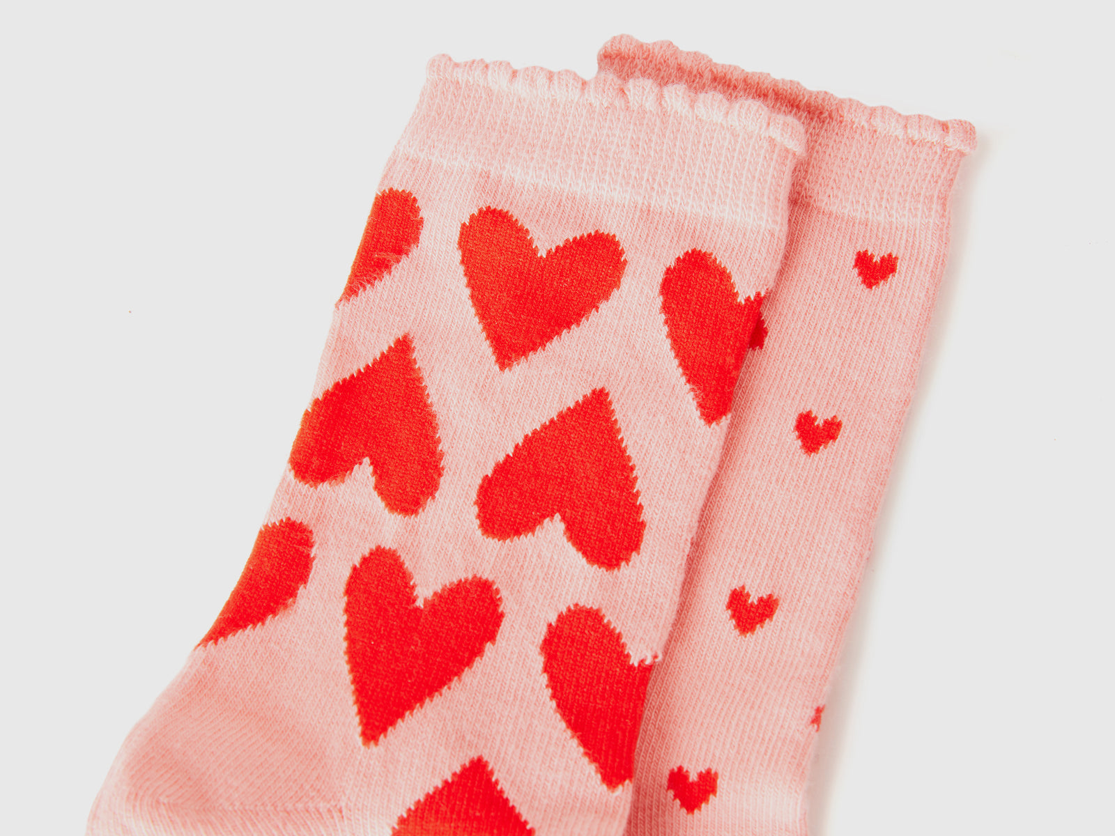 Calzini lunghi mix & match da bambino rosa 2 | Benetton Outlet