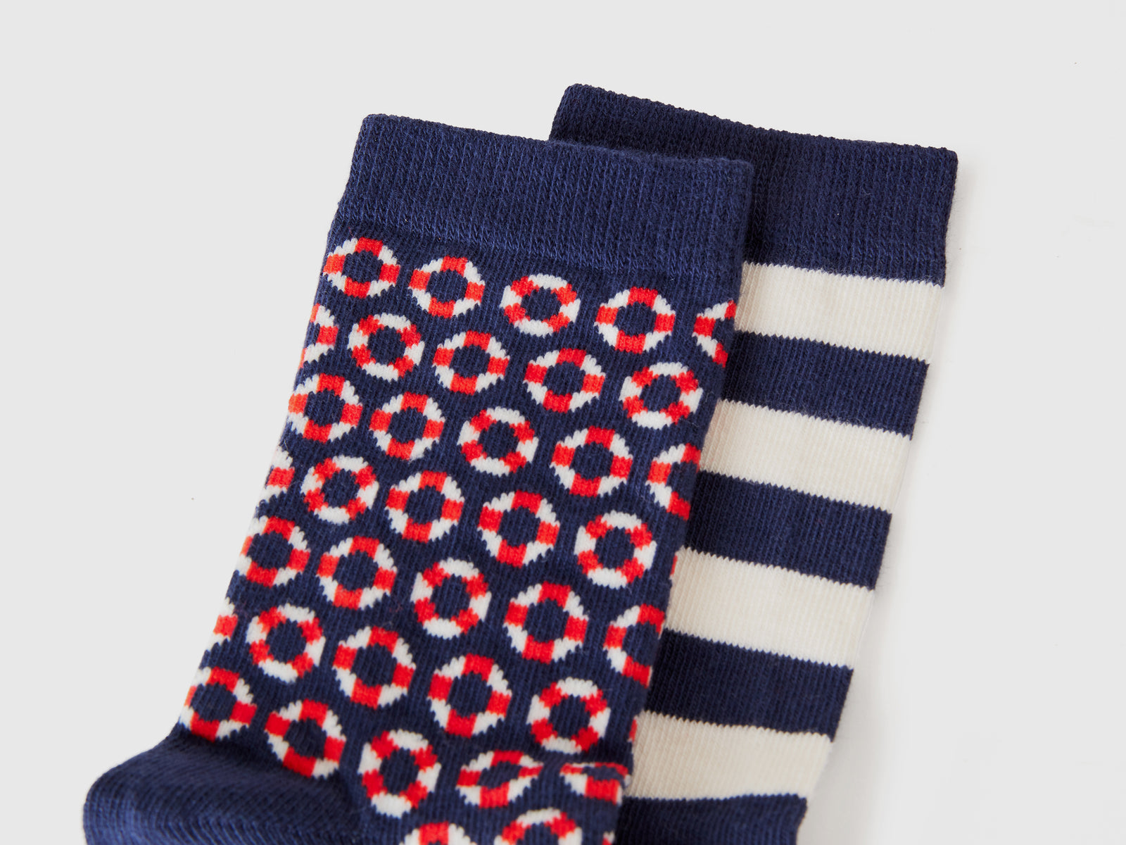 Calzini lunghi mix & match da bambino multi-color 2 | Benetton Outlet