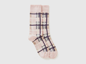 Calzini lunghi tartan