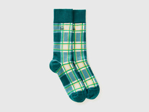 Calzini lunghi tartan