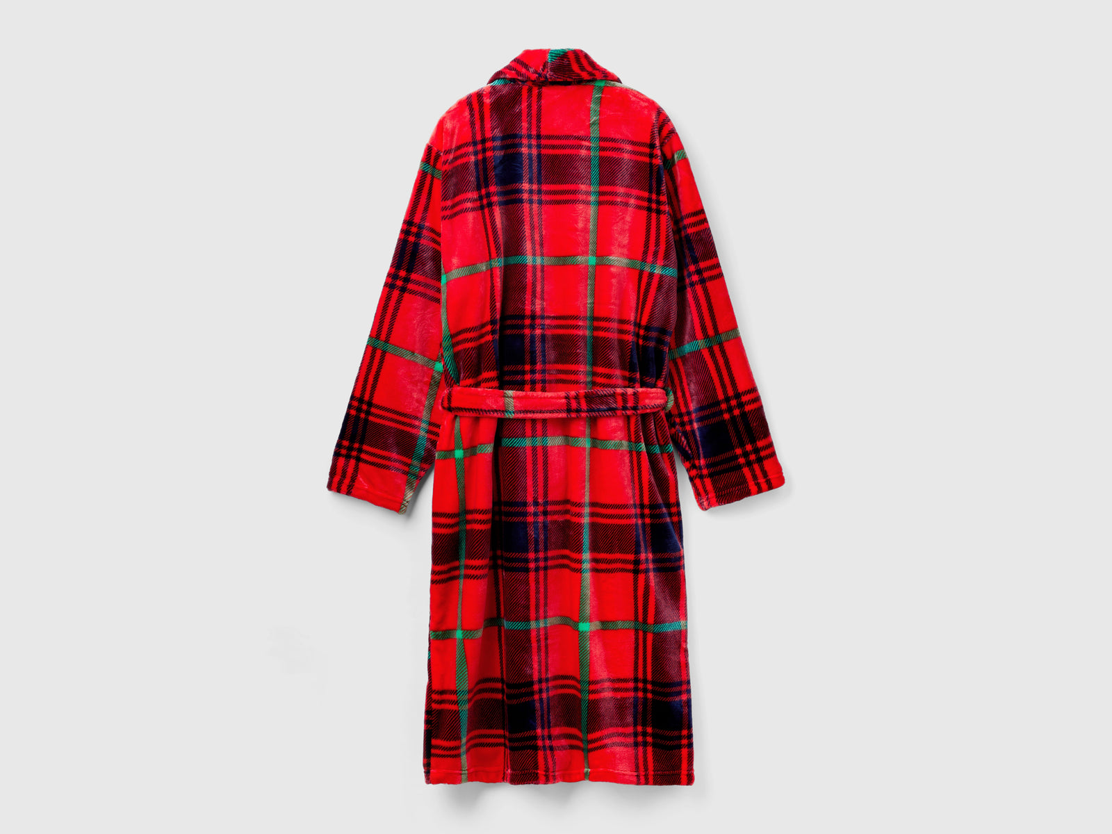 Vestaglia tartan da uomo rosso 2 | Benetton Outlet
