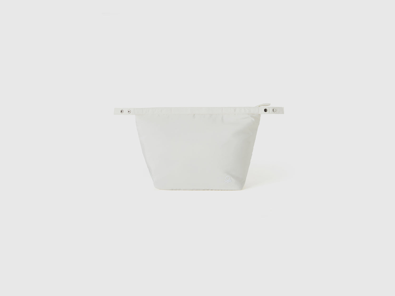 Beauty case da viaggio in nylon da donna bianco panna | Benetton Outlet