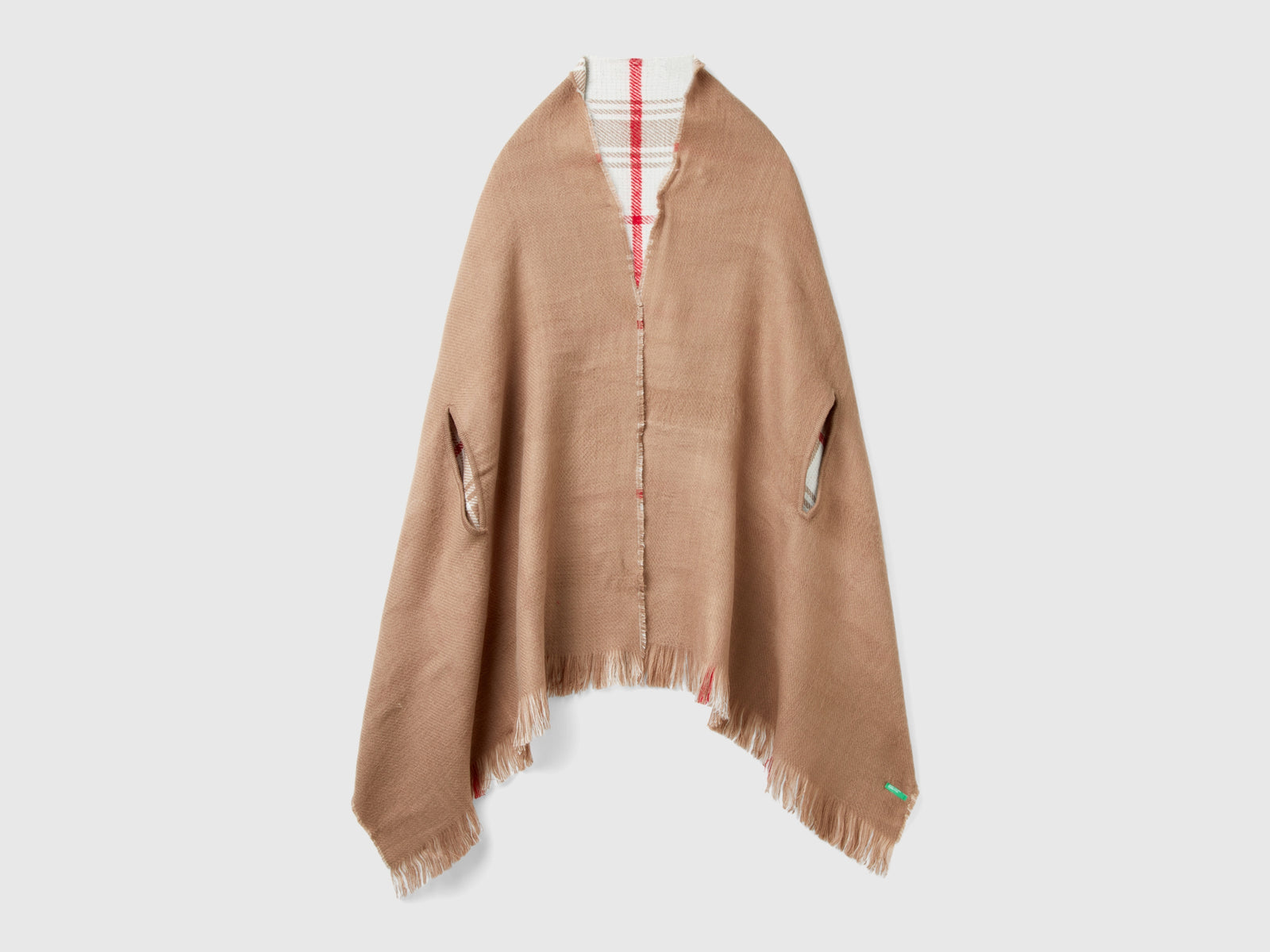 Sciarpa mantella reversibile da donna multi-color 3 | Benetton Outlet
