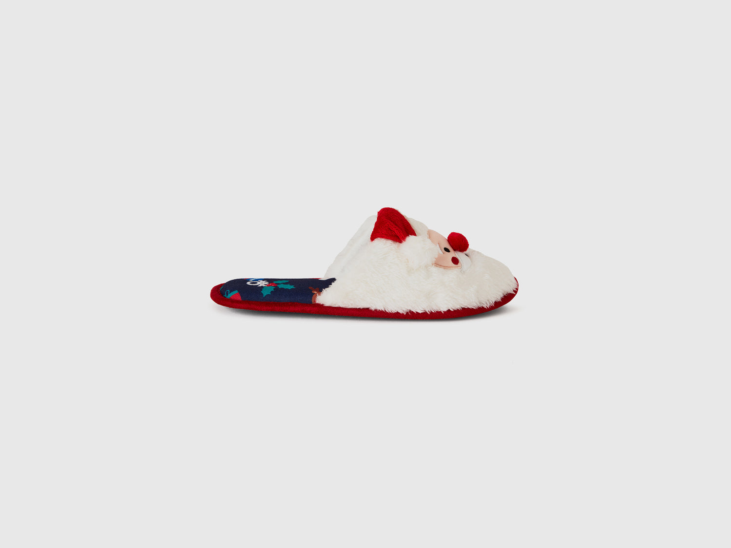 Pantofole babbo natale da bambino bianco | Benetton Outlet