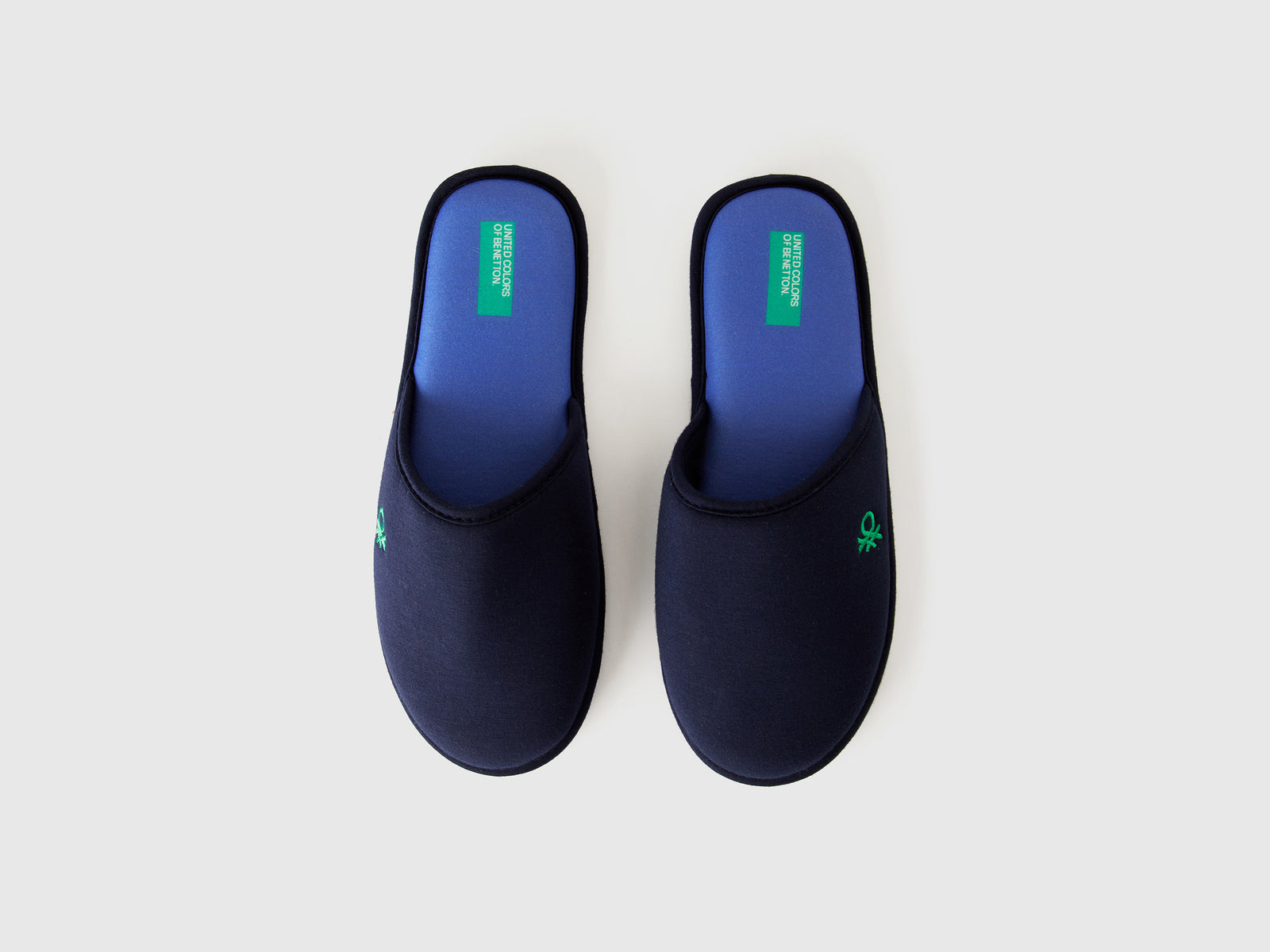 Zapatillas con logo da uomo blu scuro 4 | Benetton Outlet