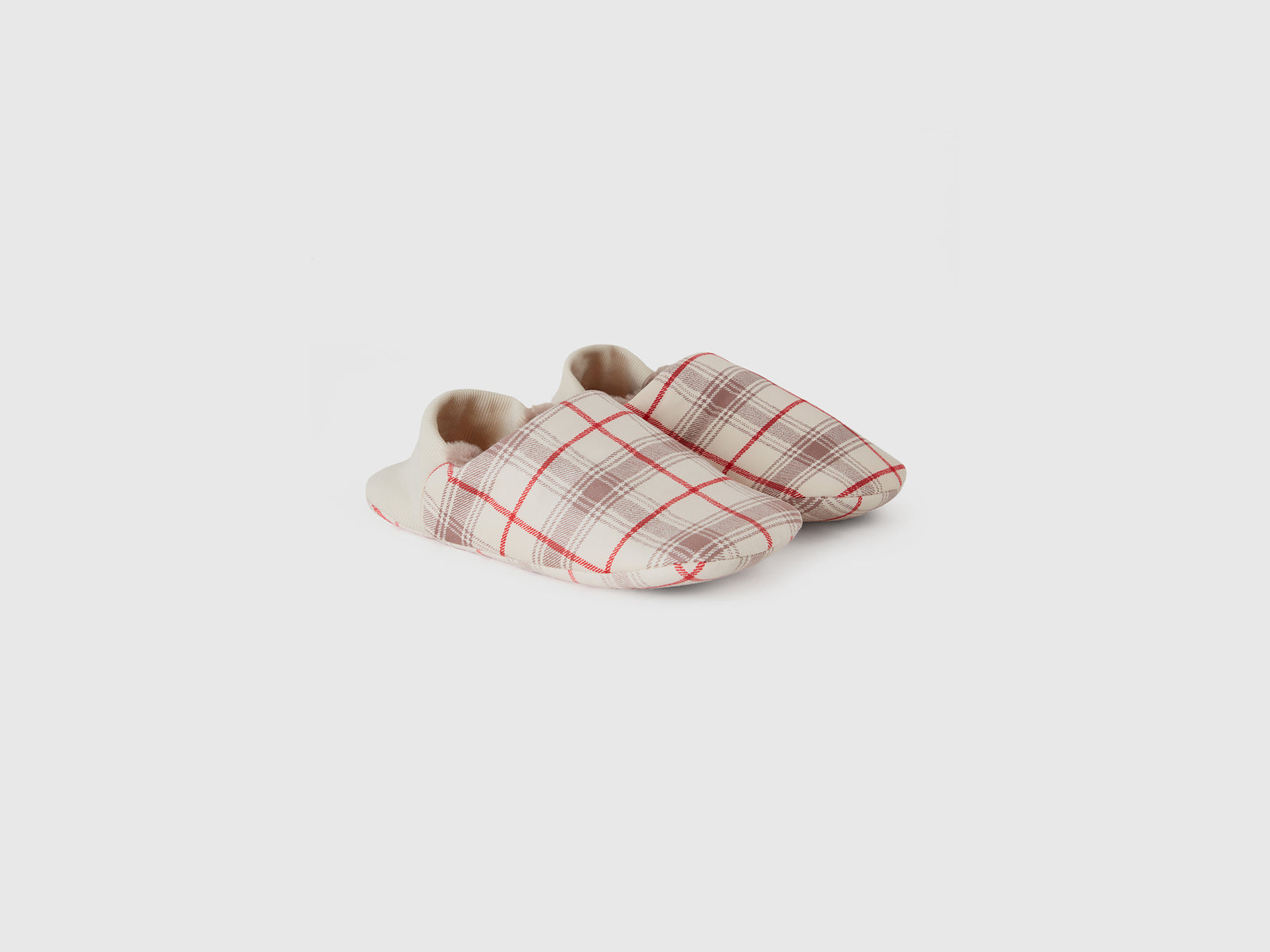 Ciabatte reversibili in pelliccia sintetica da donna multi-color 3 | Benetton Outlet