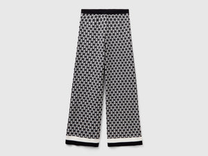 Pantaloni Monogram jacquard