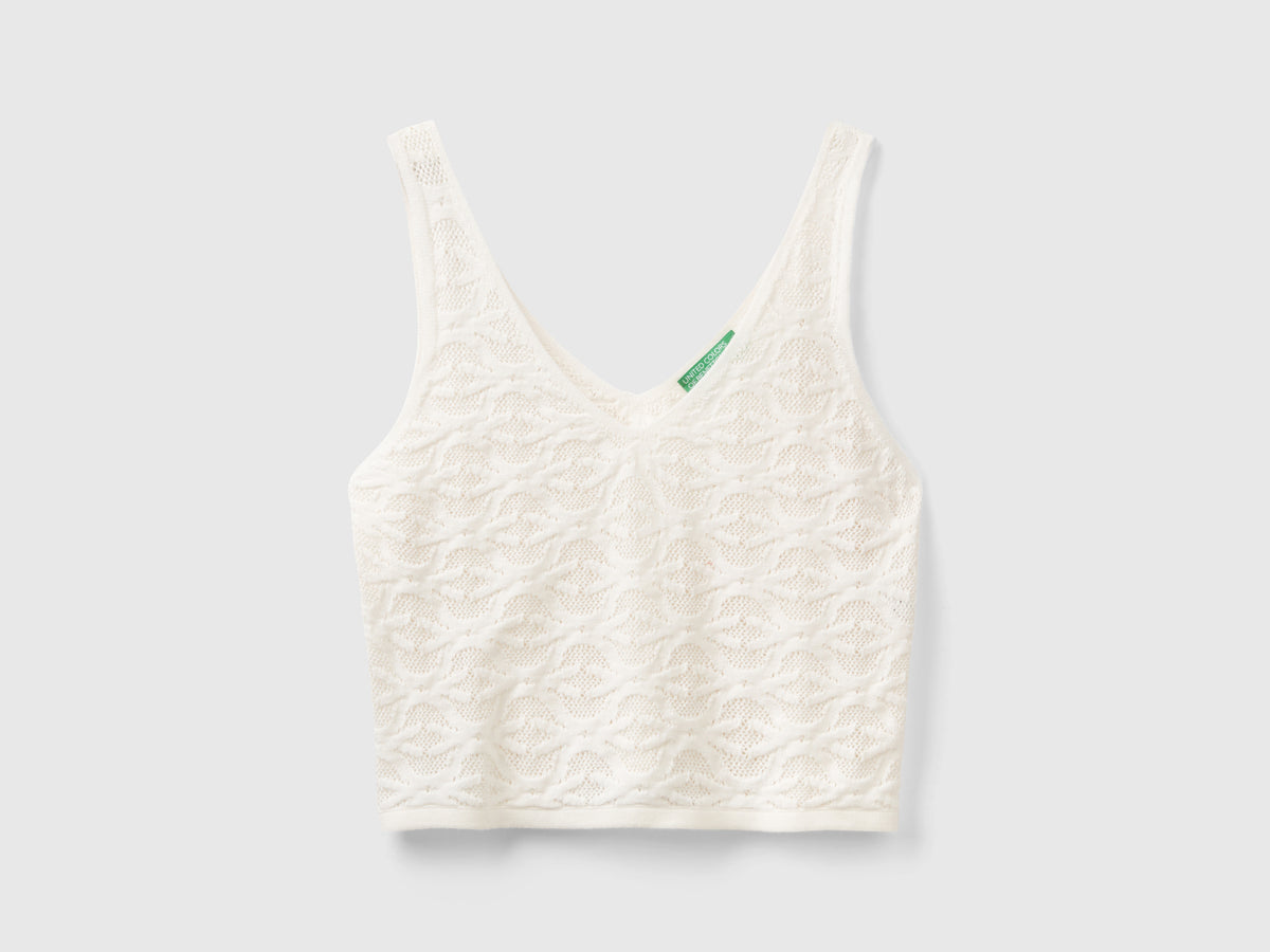 Top in maglia Monogram