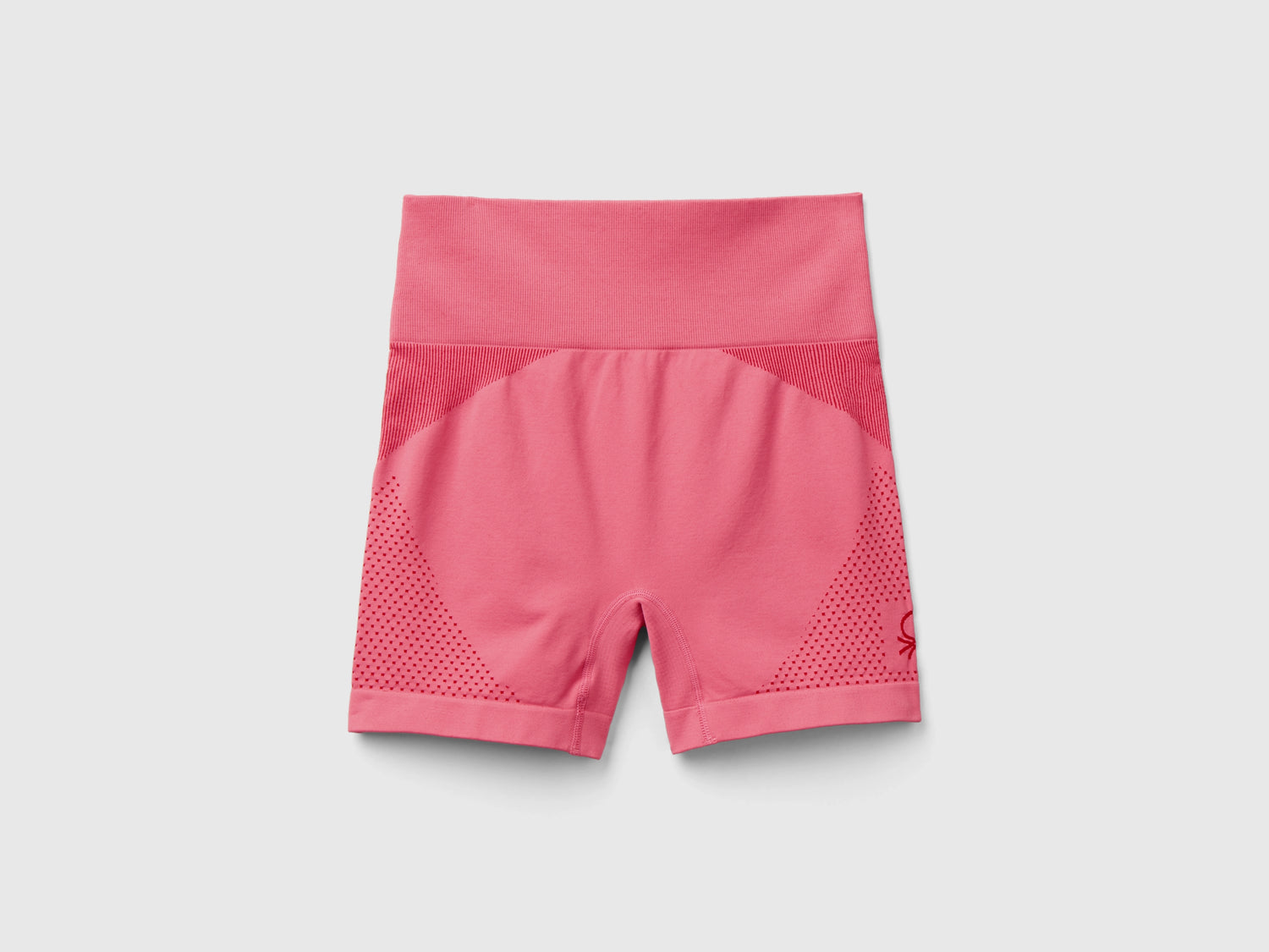Shorts sportivi senza cuciture da donna rosa | Benetton Outlet
