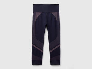 Leggings 3/4 sportivi senza cuciture