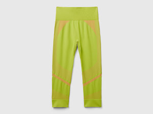 Leggings 3/4 sportivi senza cuciture