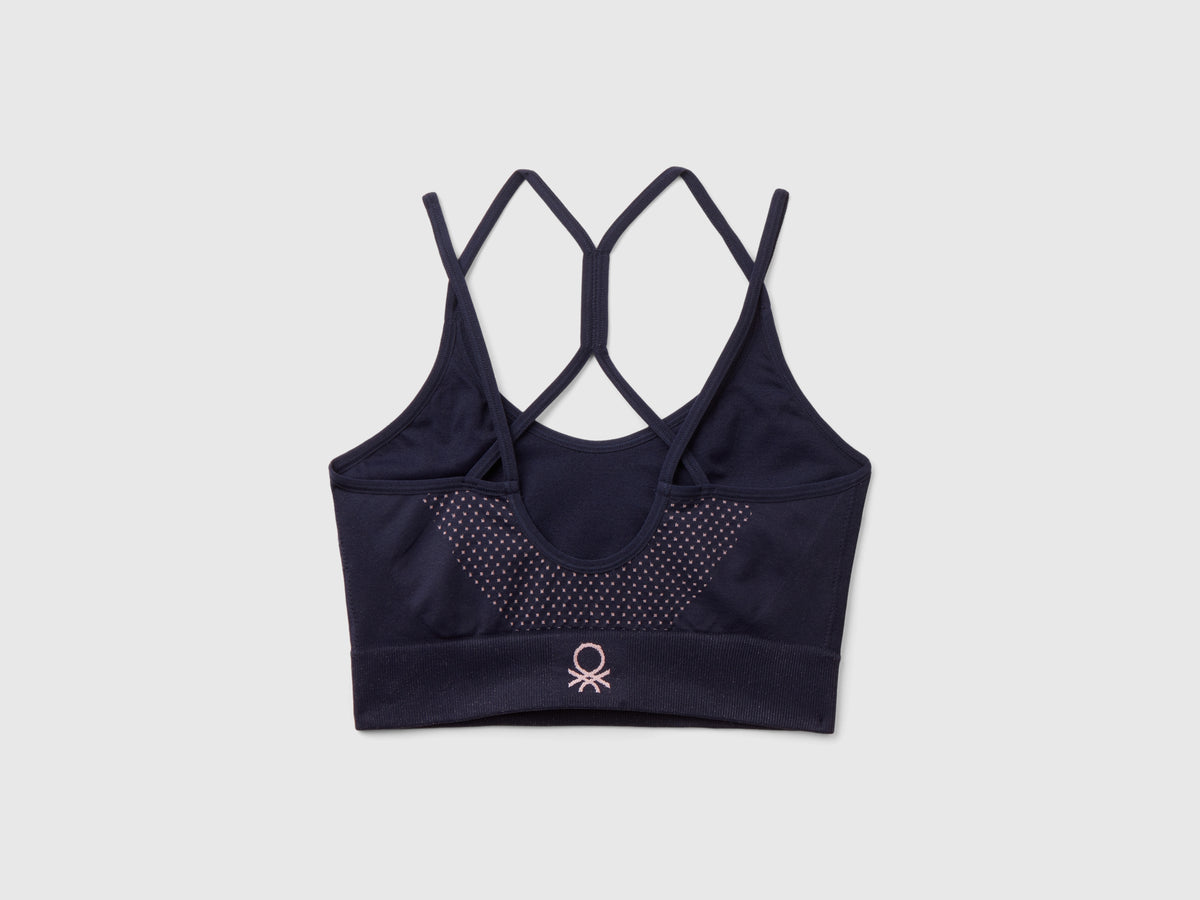Top bra sportivo senza cuciture