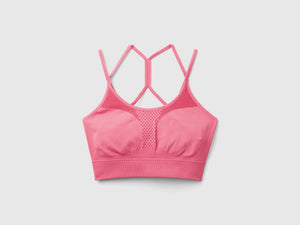 Top bra sportivo senza cuciture