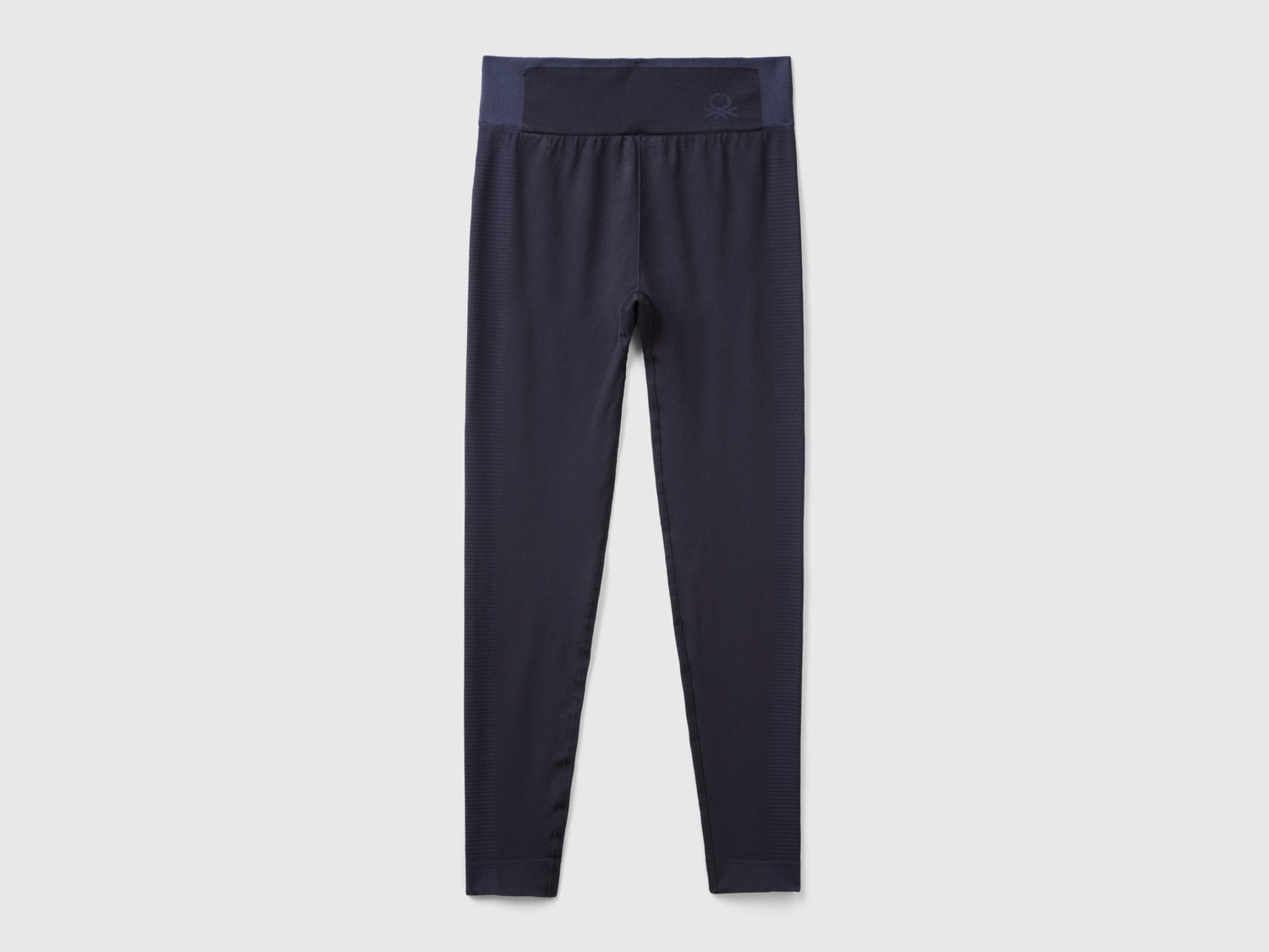 Leggings lunghi sportivi senza cuciture da donna blu scuro | Benetton Outlet