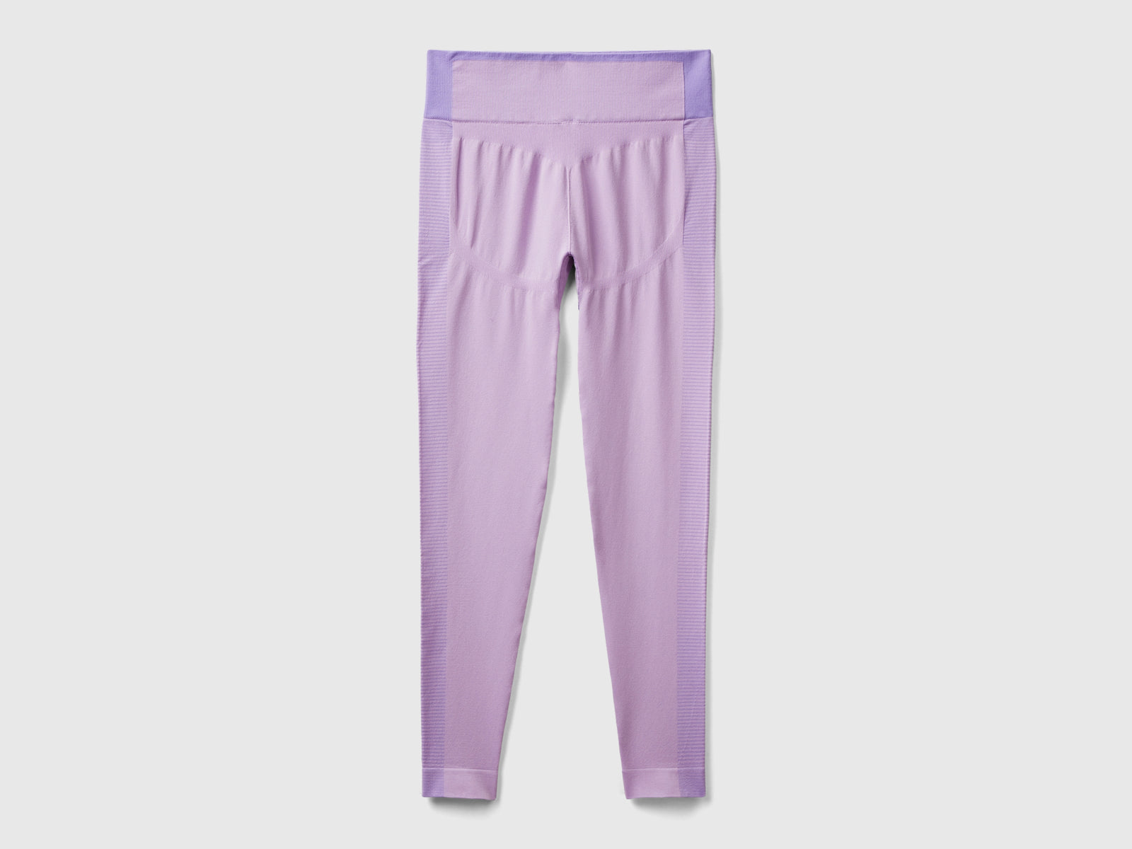 Leggings lunghi sportivi senza cuciture da donna lilla 2 | Benetton Outlet