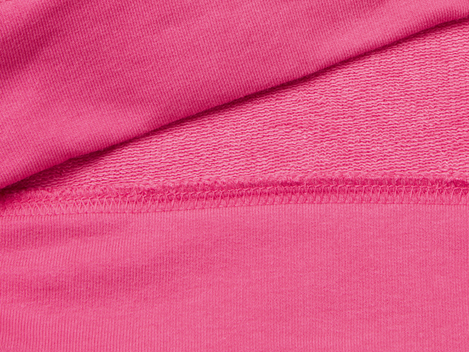 Felpa con cappuccio e zip da donna fucsia 3 | Benetton Outlet