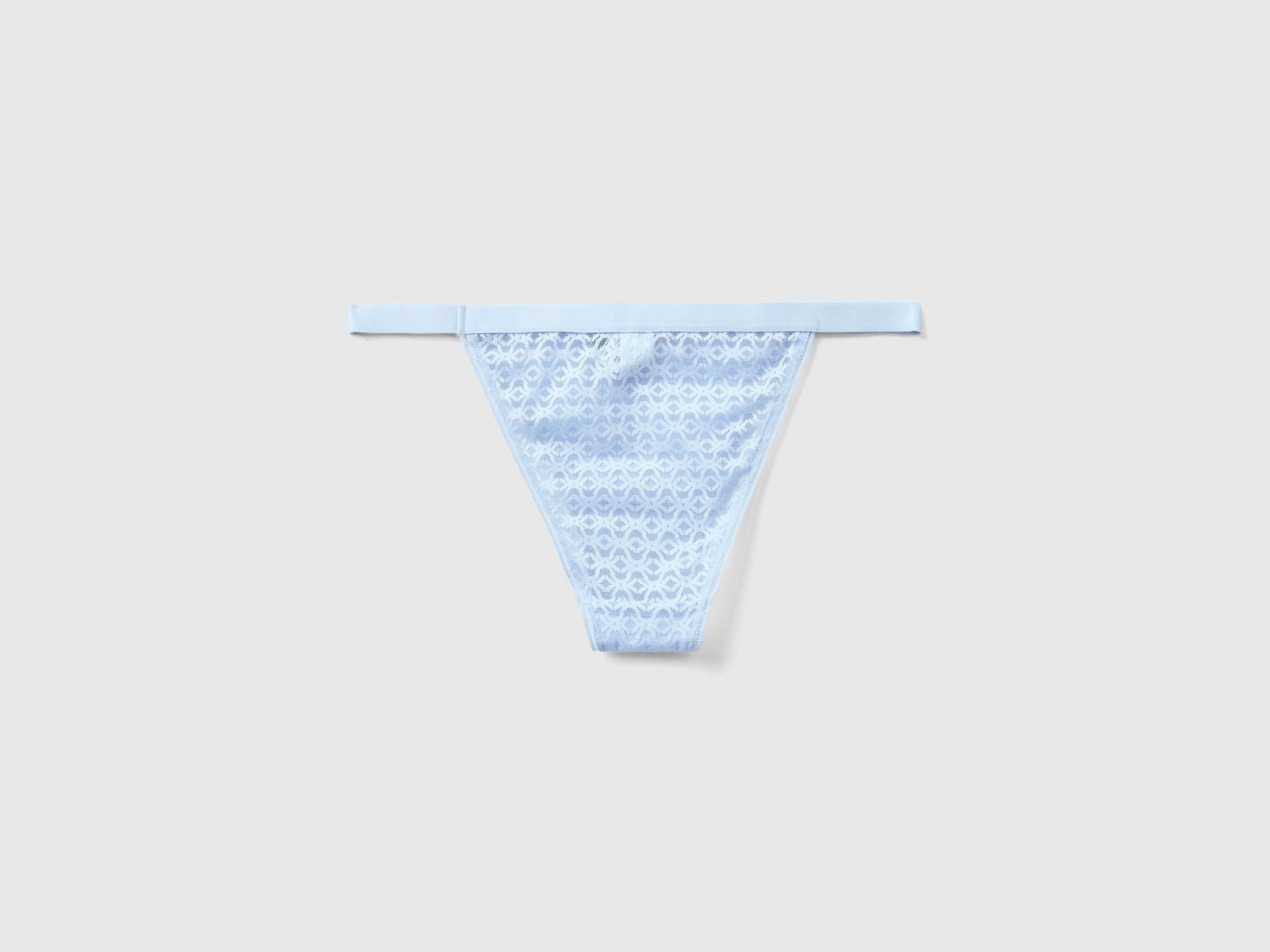 Brasiliana Monogram jacquard da donna celeste 2 | Benetton Outlet