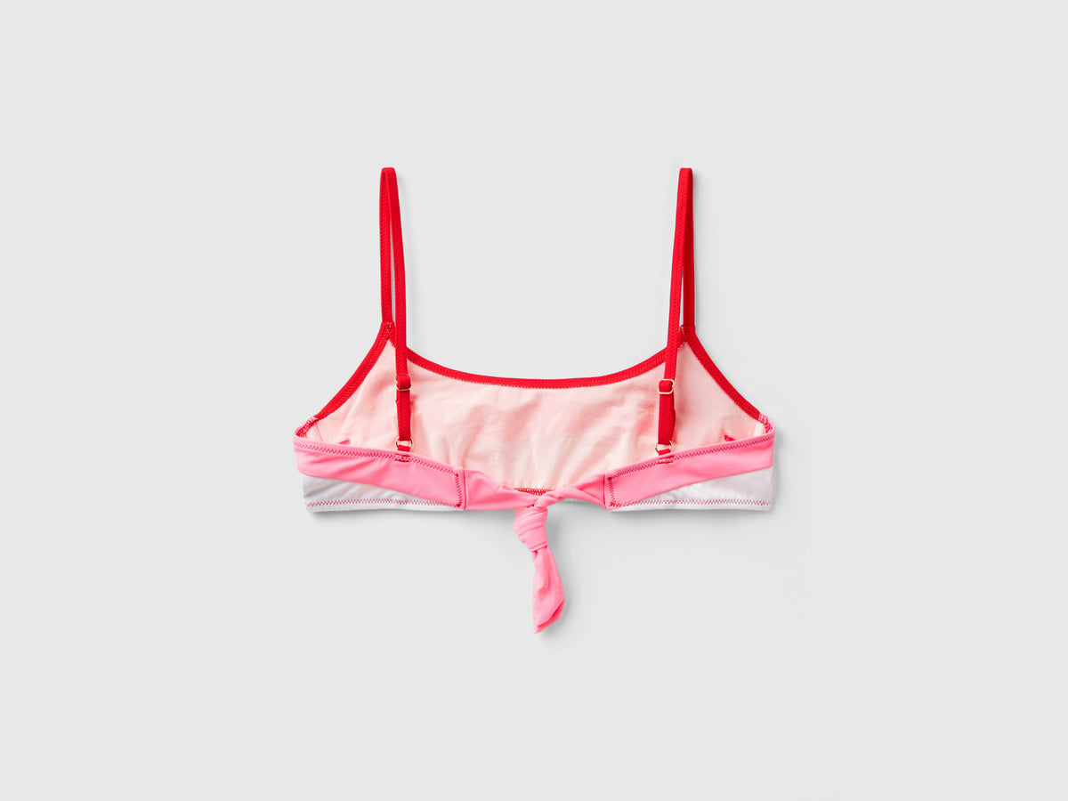 Reggiseno mare a righe in ECONYL®