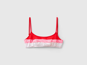 Reggiseno mare a righe in ECONYL®