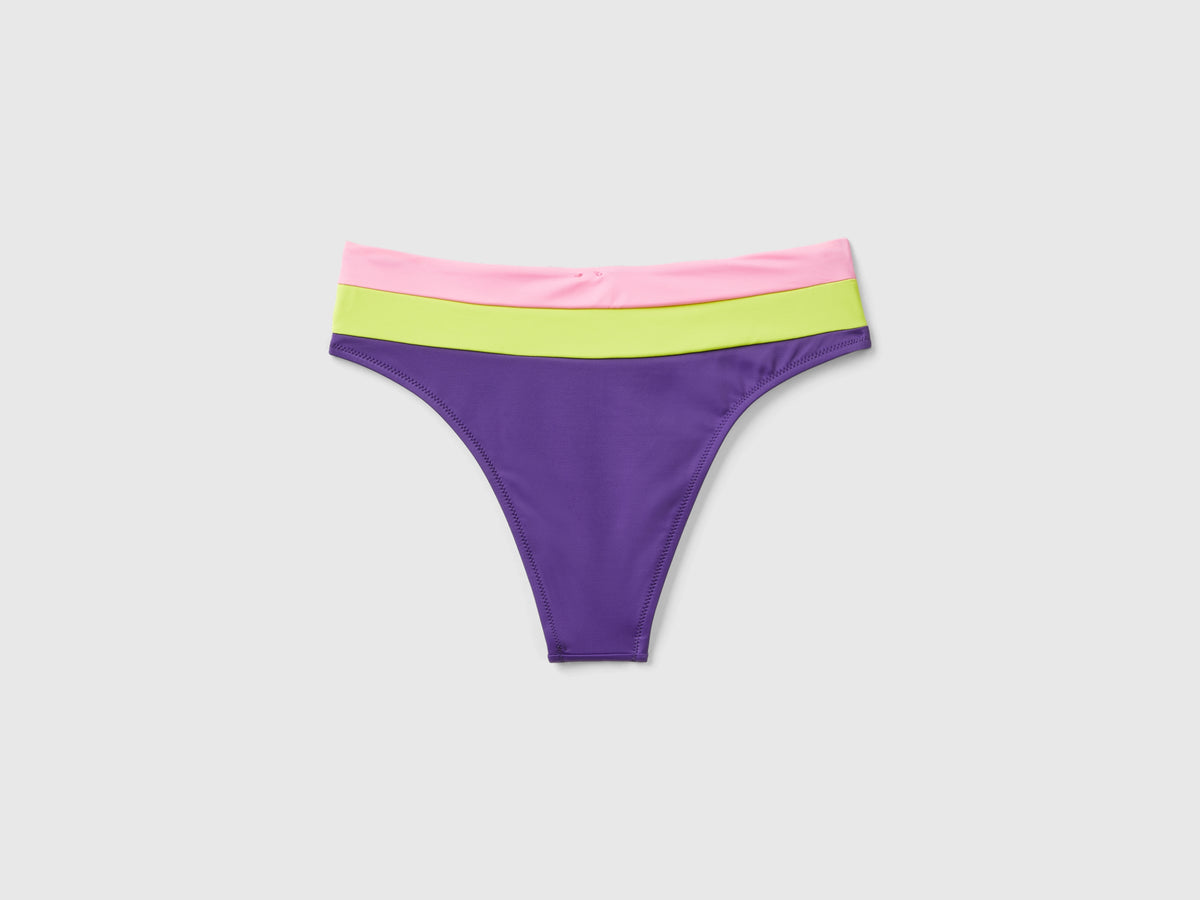 Slip mare fianco alto in ECONYL®