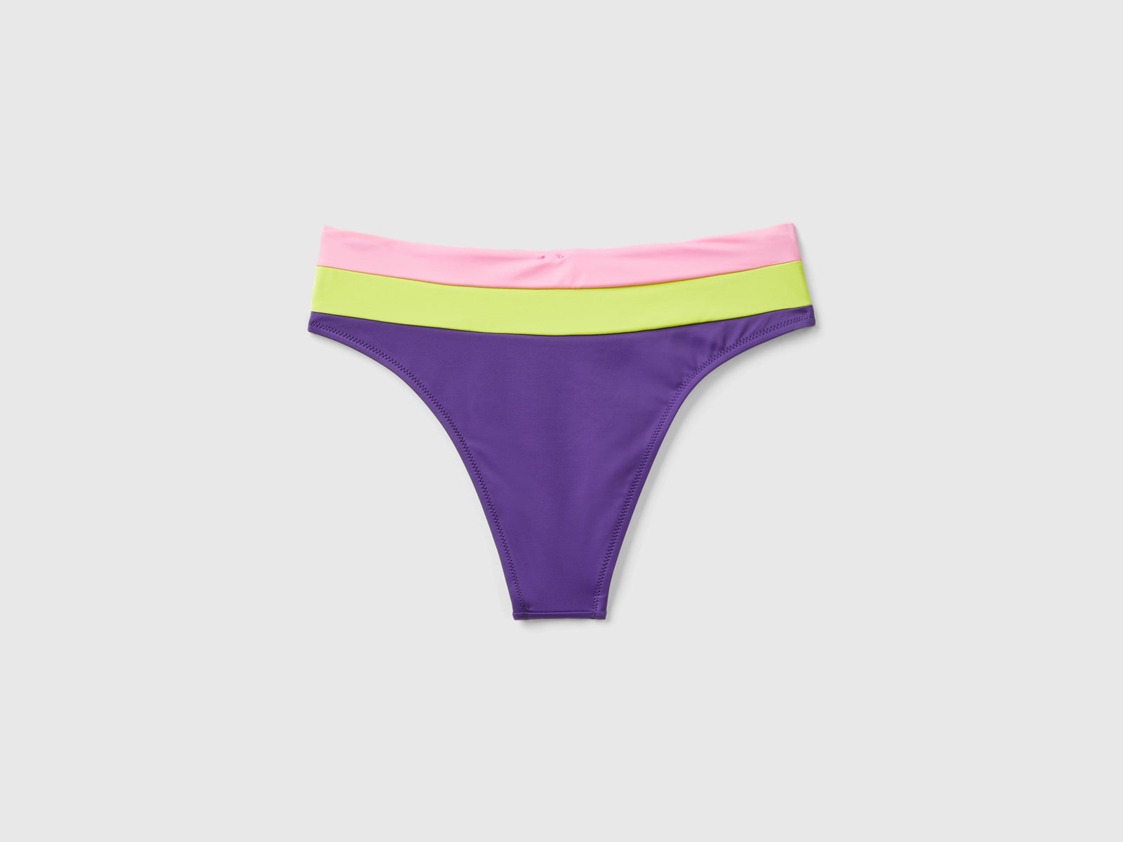 Slip mare fianco alto in ECONYL® da donna multi-color 2 | Benetton Outlet