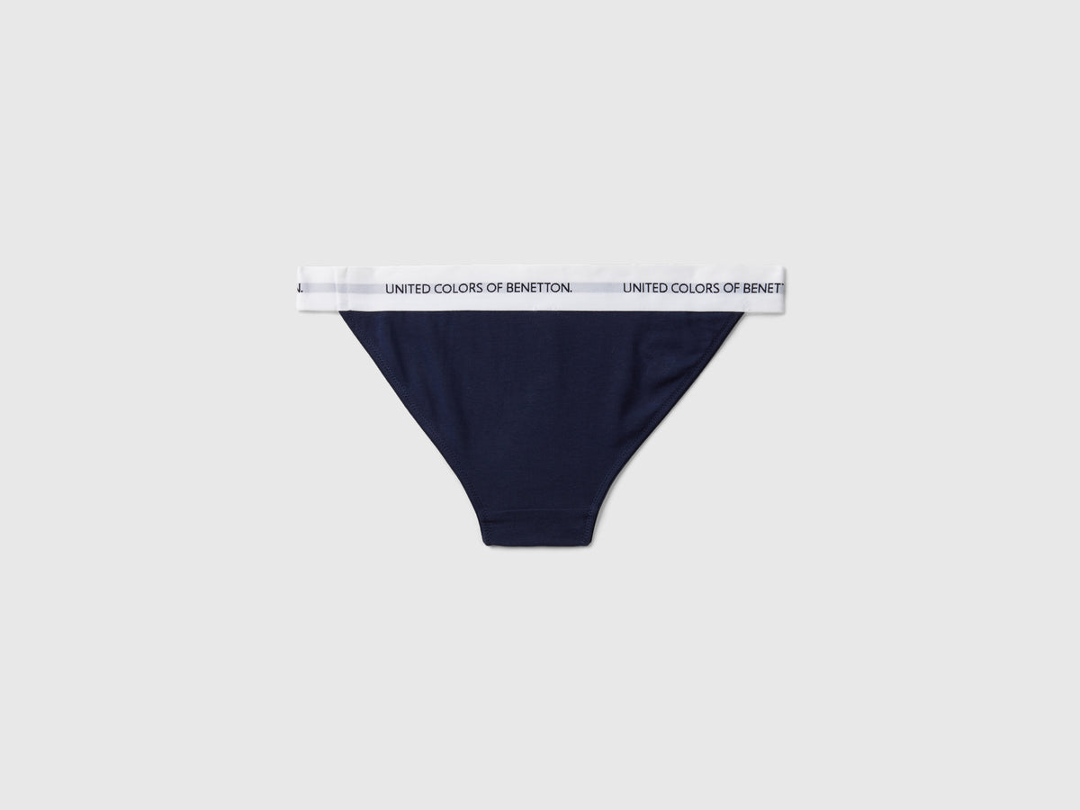 Slip fianco basso in cotone bio