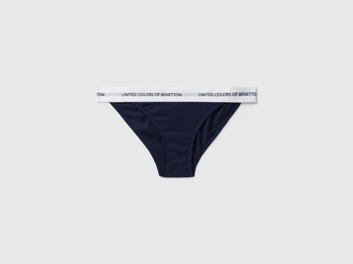Slip fianco basso in cotone bio
