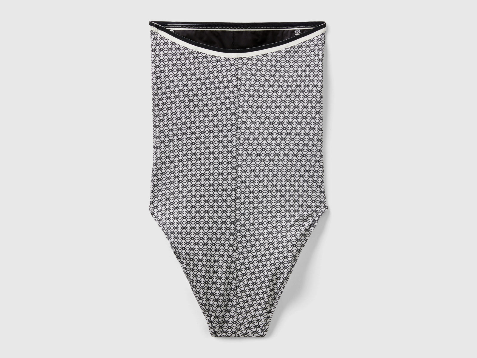 Costume intero Monogram da donna nero 2 | Benetton Outlet