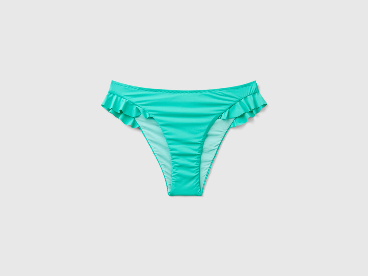 Slip costume con balze in ECONYL®