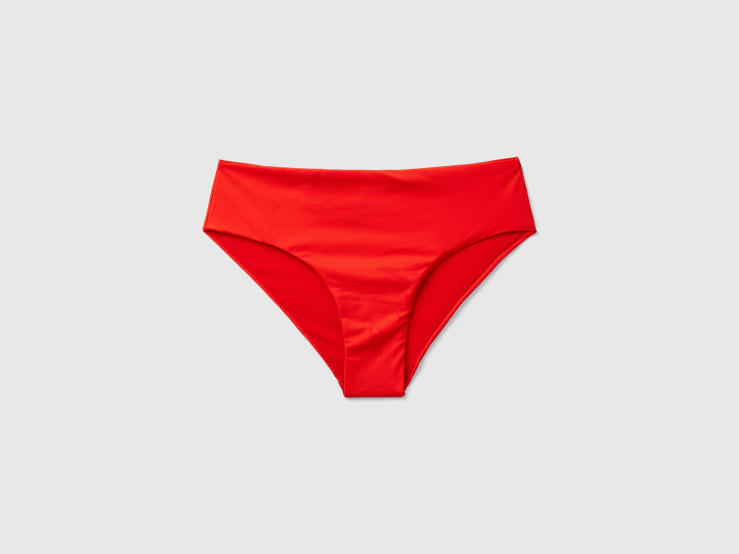 Slip mare fianco alto in ECONYL® da donna rosso corallo | Benetton Outlet
