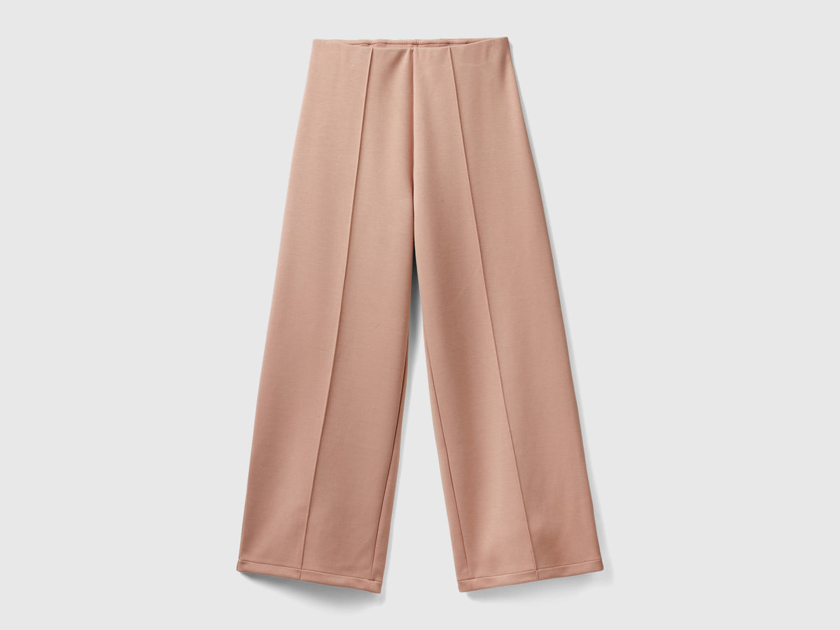Pantaloni palazzo a vita alta
