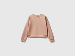 Felpa in misto viscosa stretch