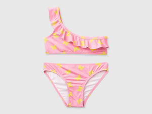Bikini mare con pattern farfalle