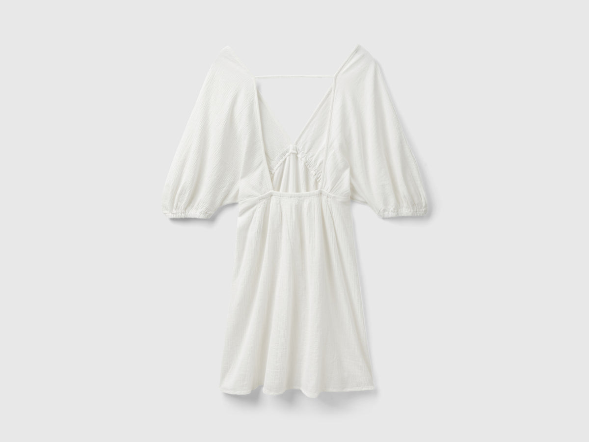 Vestito corto 100% cotone