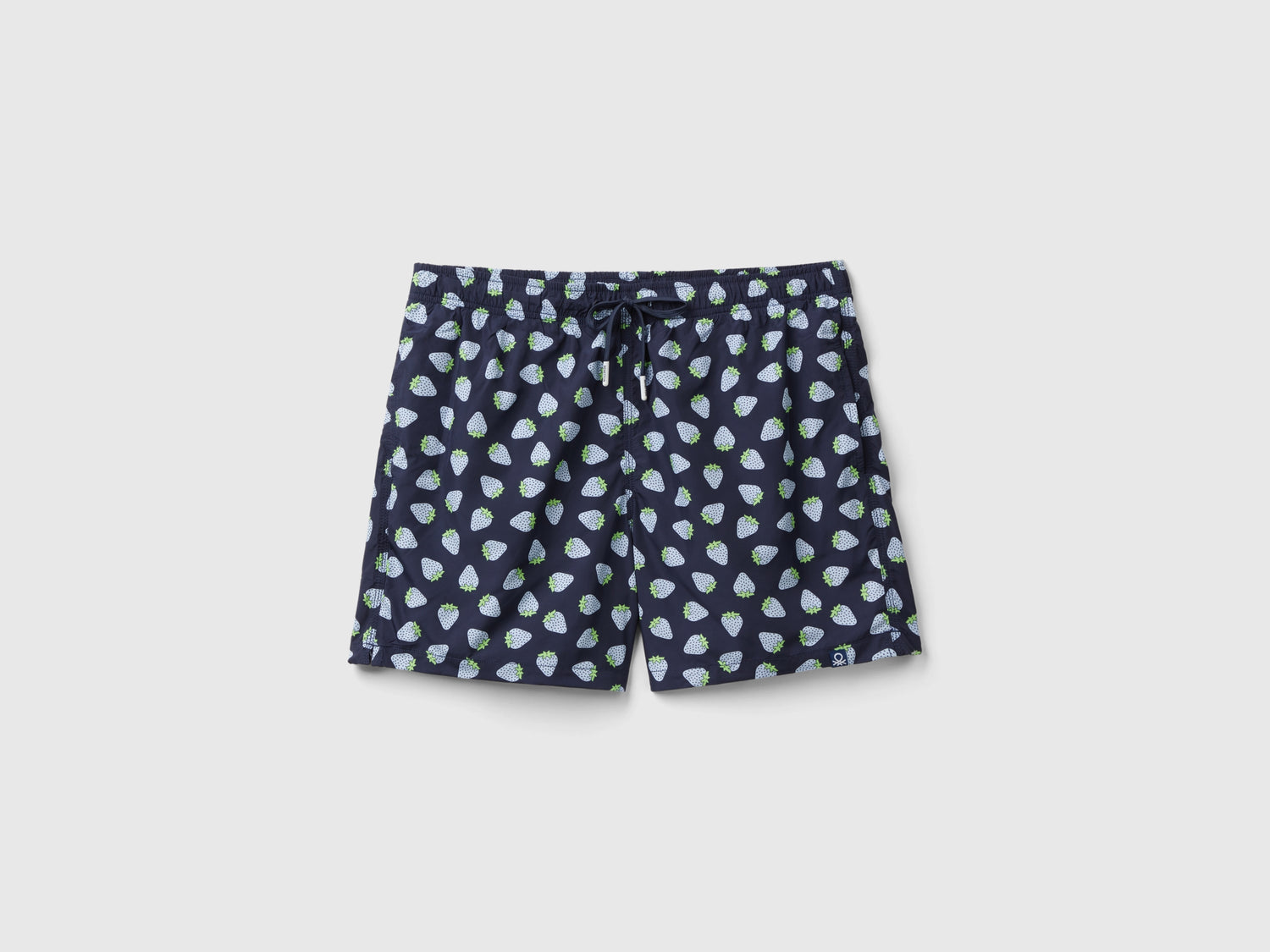Boxer mare con pattern fragole da uomo blu scuro | Benetton Outlet