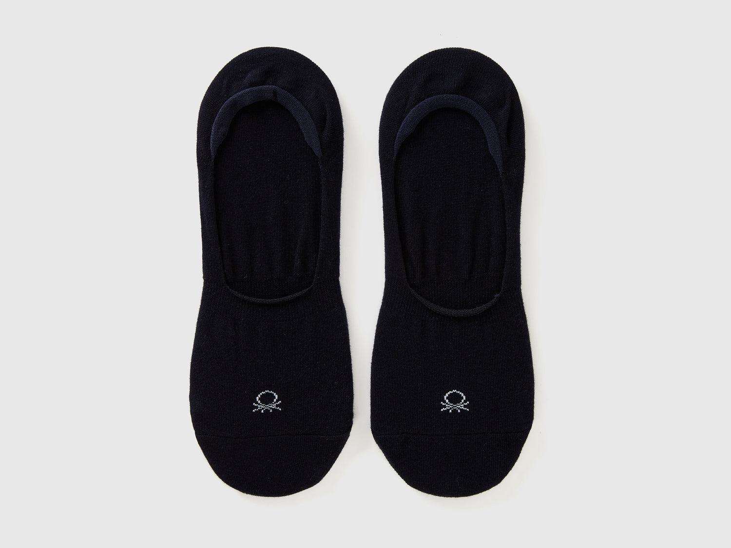 Dos pares de fantasmas de colores sólidos da uomo blu scuro | Benetton Outlet