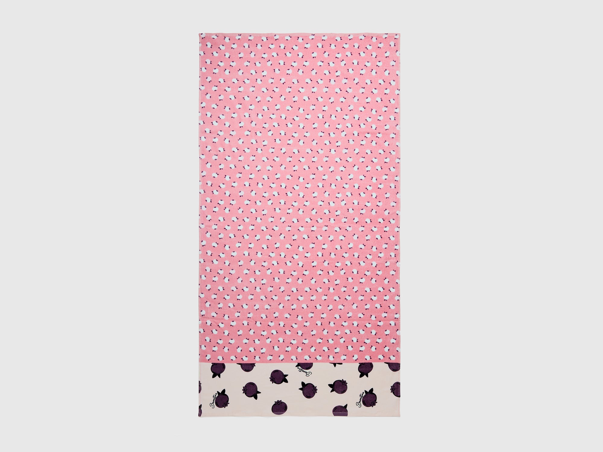 Telo mare con stampa mirtilli da uomo rosa Undercolors Outlet