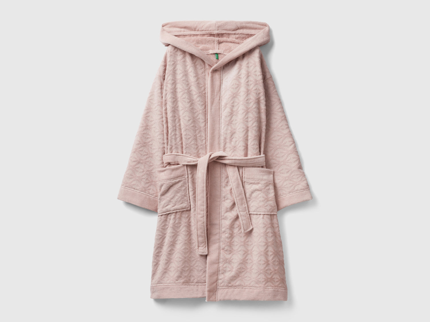Accappatoio Monogram da uomo rosa | Benetton Outlet
