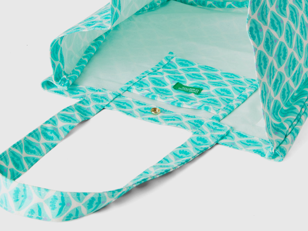 Bolsa de compras floral
