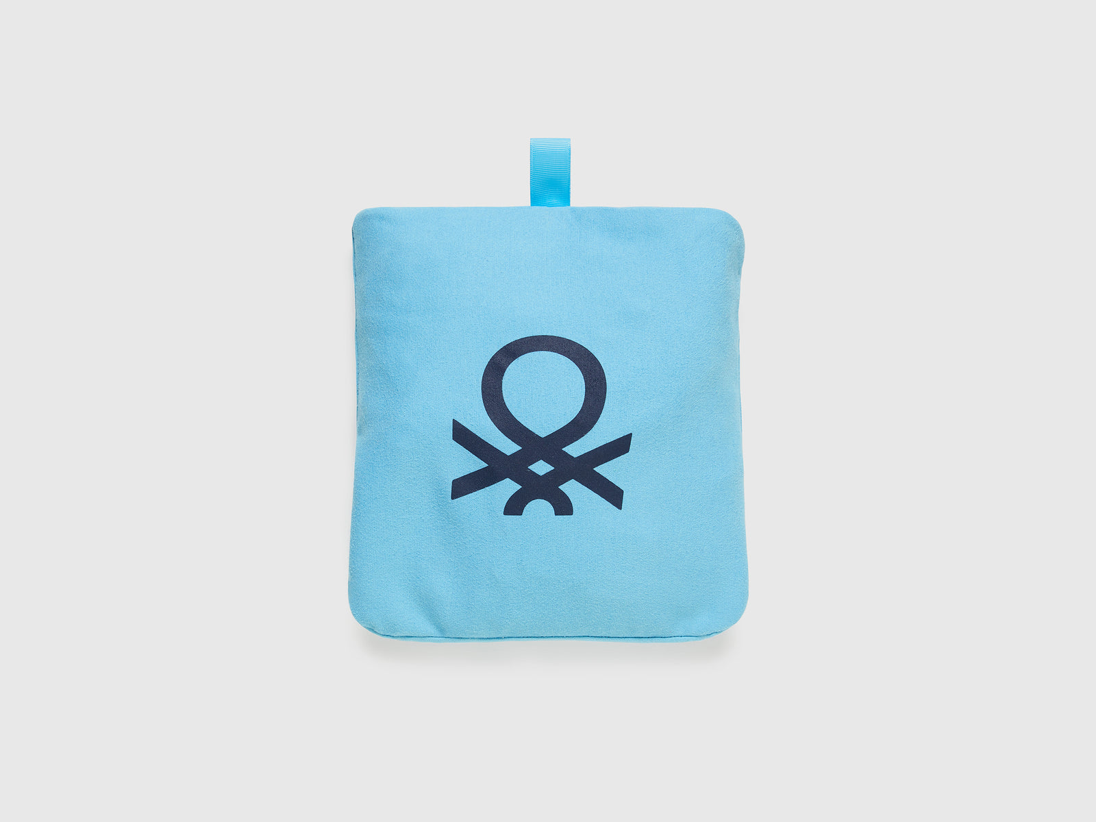 Telo mare con bordo a contrasto da uomo celeste 3 | Benetton Outlet