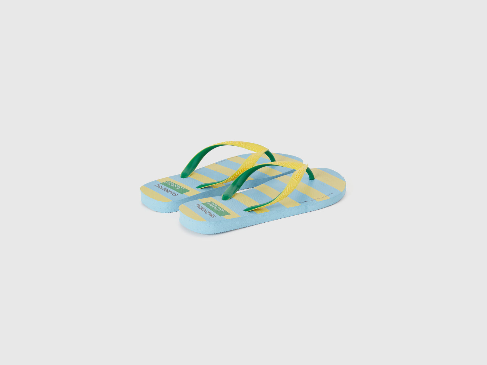 Infradito Havaianas a righe da uomo multi-color 2 | Benetton Outlet