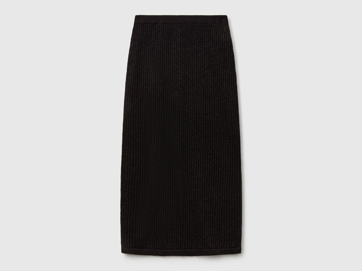 Gonna in maglia tricot
