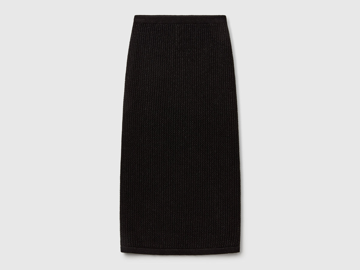 Gonna in maglia tricot