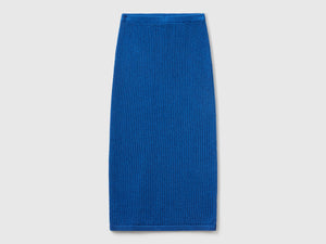 Gonna in maglia tricot