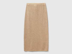 Gonna in maglia tricot