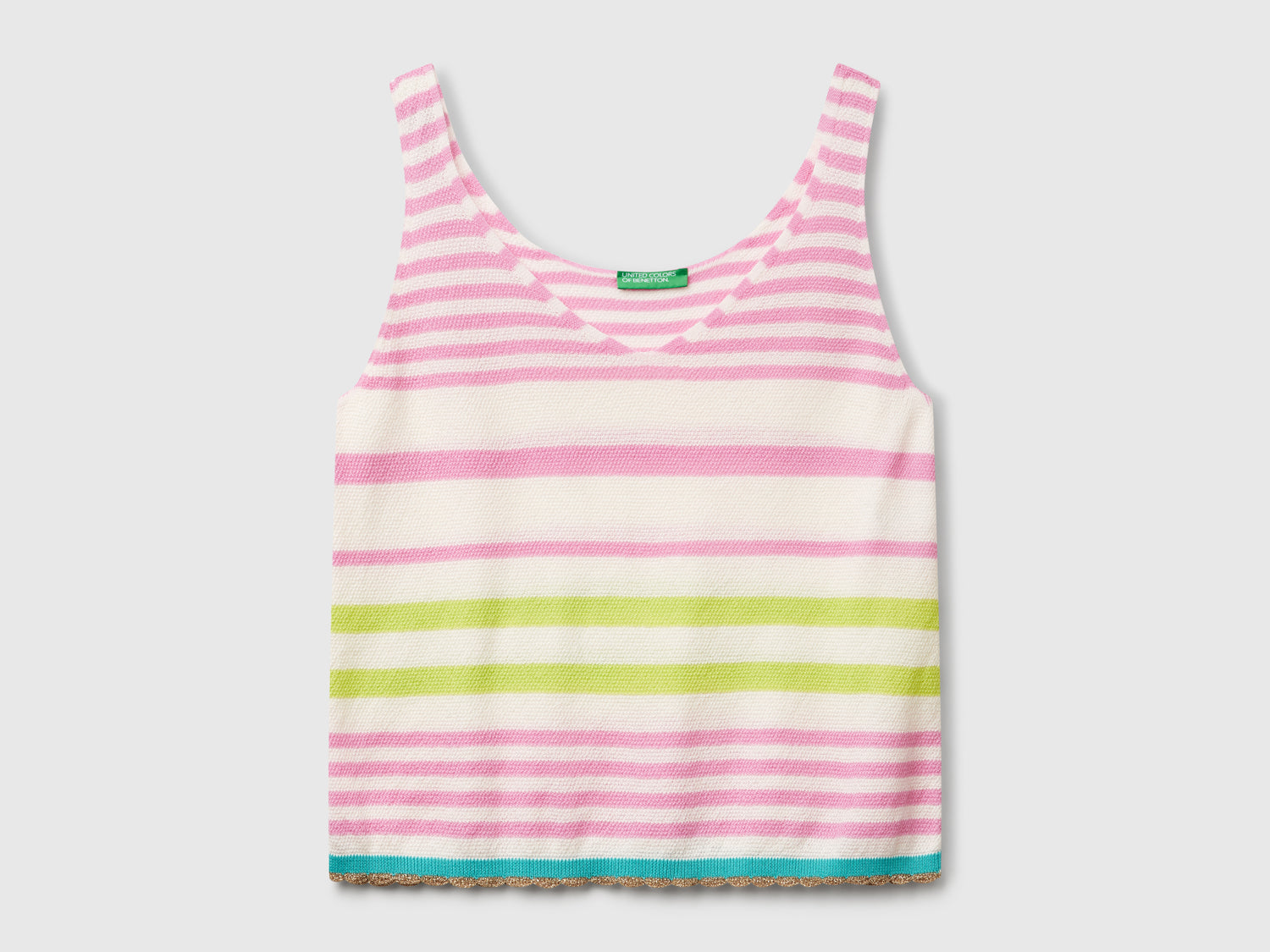 Top a righe da donna multi-color | Benetton Outlet