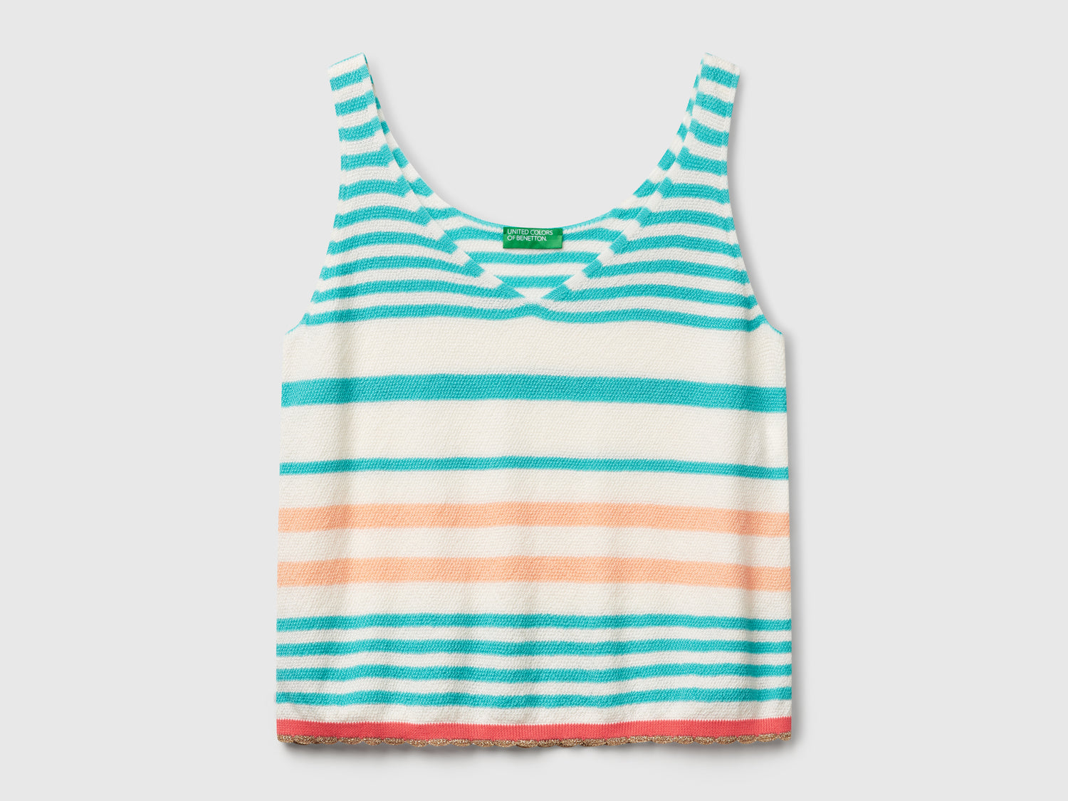Striped top da donna multi-color | Benetton Outlet